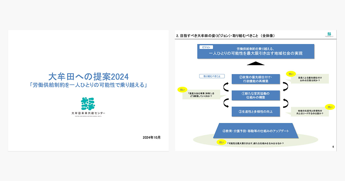 大牟田への提案2024